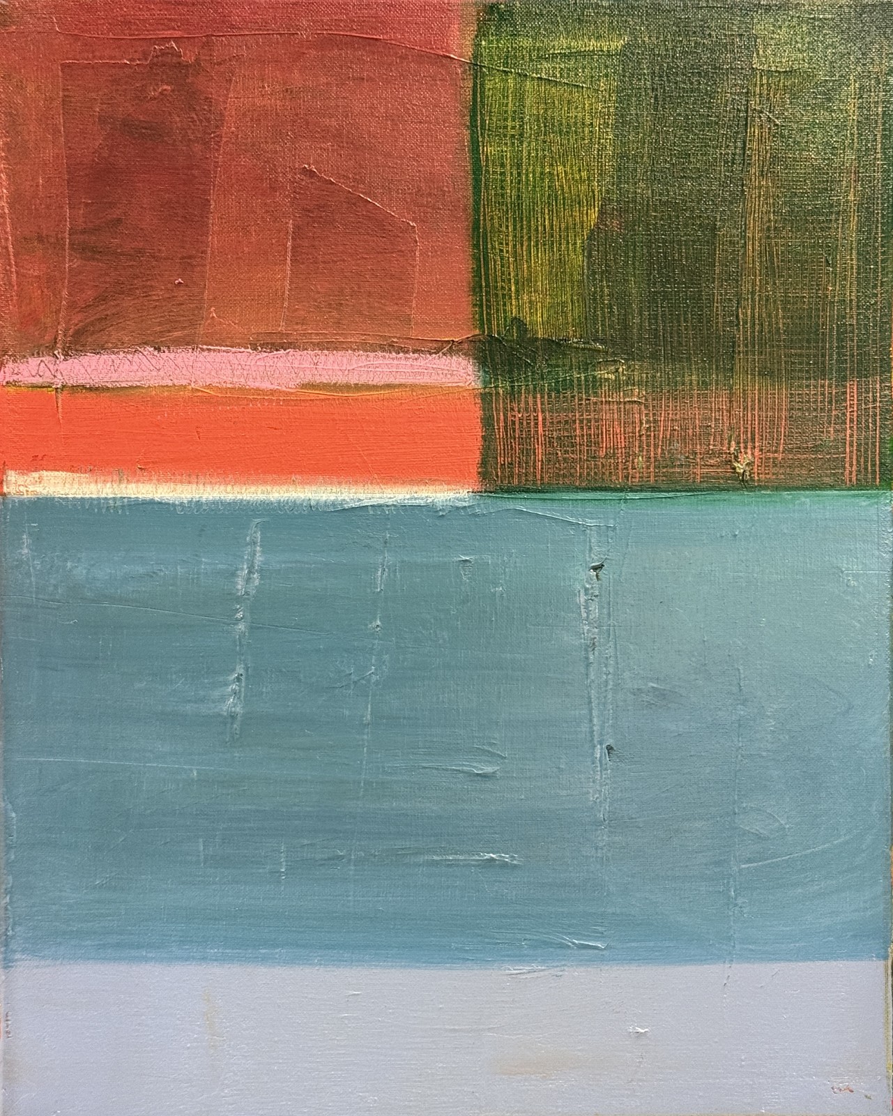 Oil on canvas, 16 &times; 20 in, 2026